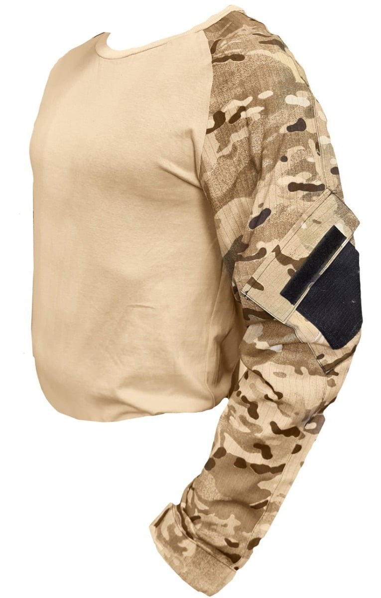 Remera Táctica Combate Combat Shirt Camuflada Mangas Ripstop - Imagen 6