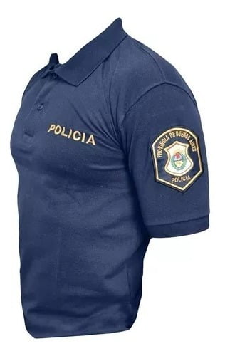 Chomba Manga Corta Policía Buenos Aires - Imagen 4