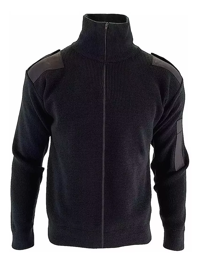 Tricota Campera Tipo Cardigan Forrada