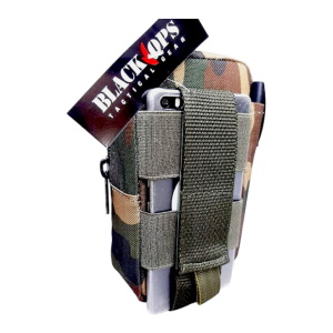 Porta Celular Sistema Molle Modelo Blackops