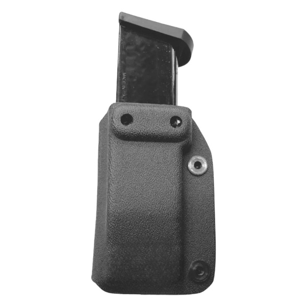 Porta Cargador Kydex Black Simple Houston Calibre 45 - Imagen 2