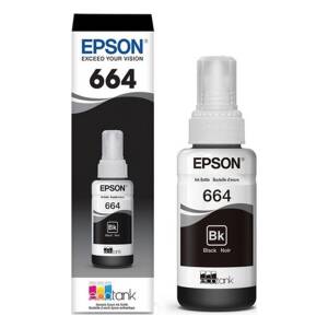 Botella De Tinta Epson 664 Negra