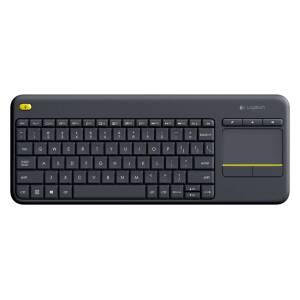 Teclado Inalámbrico Logitech K400 Plus Negro