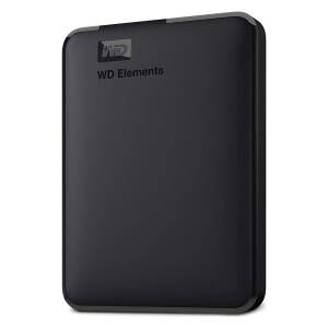 Disco Externo Hdd Western Digital Elements 1tb Usb 3.0 Tipo A Negro