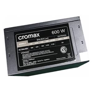 Fuente Cromax Kc-daa-600 600w Atx 24 Pines