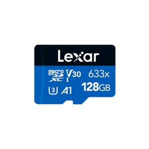 Tarjeta Microsdxc Lexar 633x 128gb Uhs-i C10 Con Adaptador