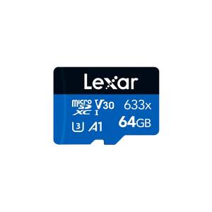 Tarjeta Microsdxc Lexar 633x 64gb Uhs-i C10 Sin Adaptador