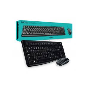 Combo Teclado Y Mouse Logitech Mk120 Español