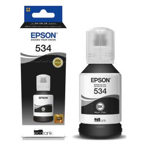 Botella De Tinta Epson 534 Negra