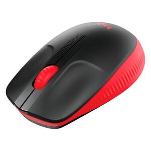 Mouse Inalámbrico Logitech M190 Rojo