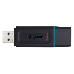 Pen Drive Kingston Exodia 64gb Usb 3.2 Gen 1 Tipo A Negro