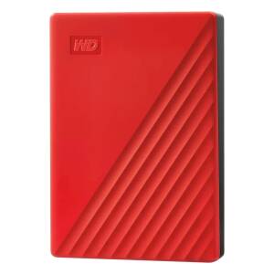 Disco Externo Hdd Western Digital Mypassport 4tb Usb 3.2 Rojo