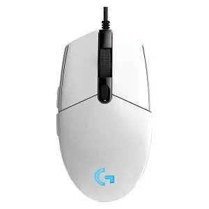 Mouse C/cable Logitech G203 Blanco