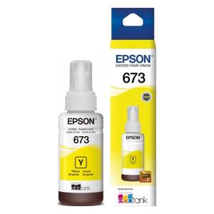 Botella De Tinta Epson 673 Amarilla