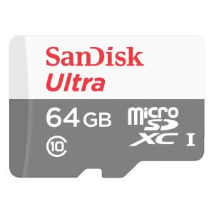 Tarjeta De Memoria Sandisk Ultra Microsdxc 64gb Uhs-i U1 V10