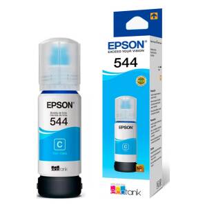 Botella De Tinta Epson 544 Cian