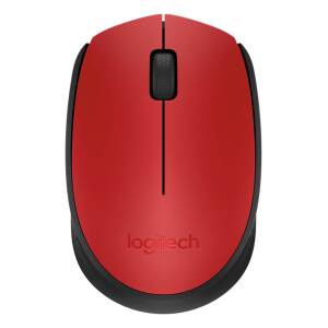 Mouse Inalámbrico Logitech M170 Rojo