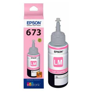 Botella De Tinta Epson 673 Magenta Claro