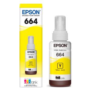 Botella De Tinta Epson 664 Amarilla