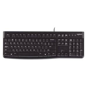 Teclado C/cable Logitech K120 Negro