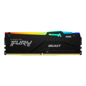 Memoria Pc Fury Ddr5 16gb 5200 Beast Rgb Negra