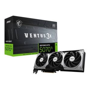 Placa Msi Nvidia Geforce Rtx 5070 Ti 16g Ventus 3x Oc