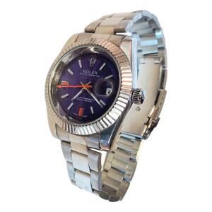 Reloj Milgauss Estilo Ejecutivo Para Hombre – Esfera Violeta Con Toques Modernos