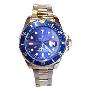 Reloj De Lujo Estilo Submariner Azul – Automático De Acero Inoxidable