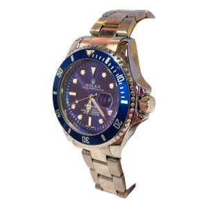 Reloj De Lujo Estilo Submariner Azul – Automático De Acero Inoxidable