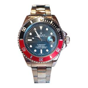 Reloj De Hombre Estilo Submariner Red & Black