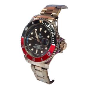 Reloj De Hombre Estilo Submariner Red & Black
