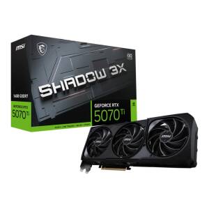 Placa Msi Nvidia Geforce Rtx 5070 Ti 16g Shadow 3x Oc