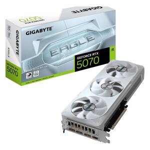Placa De Video Gigabyte Nvidia Geforce Rtx 5070 Eagle Oc Ice Sff 12g
