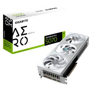 Placa De Video Gigabyte Nvidia Geforce Rtx 5070 Aero Oc 12g