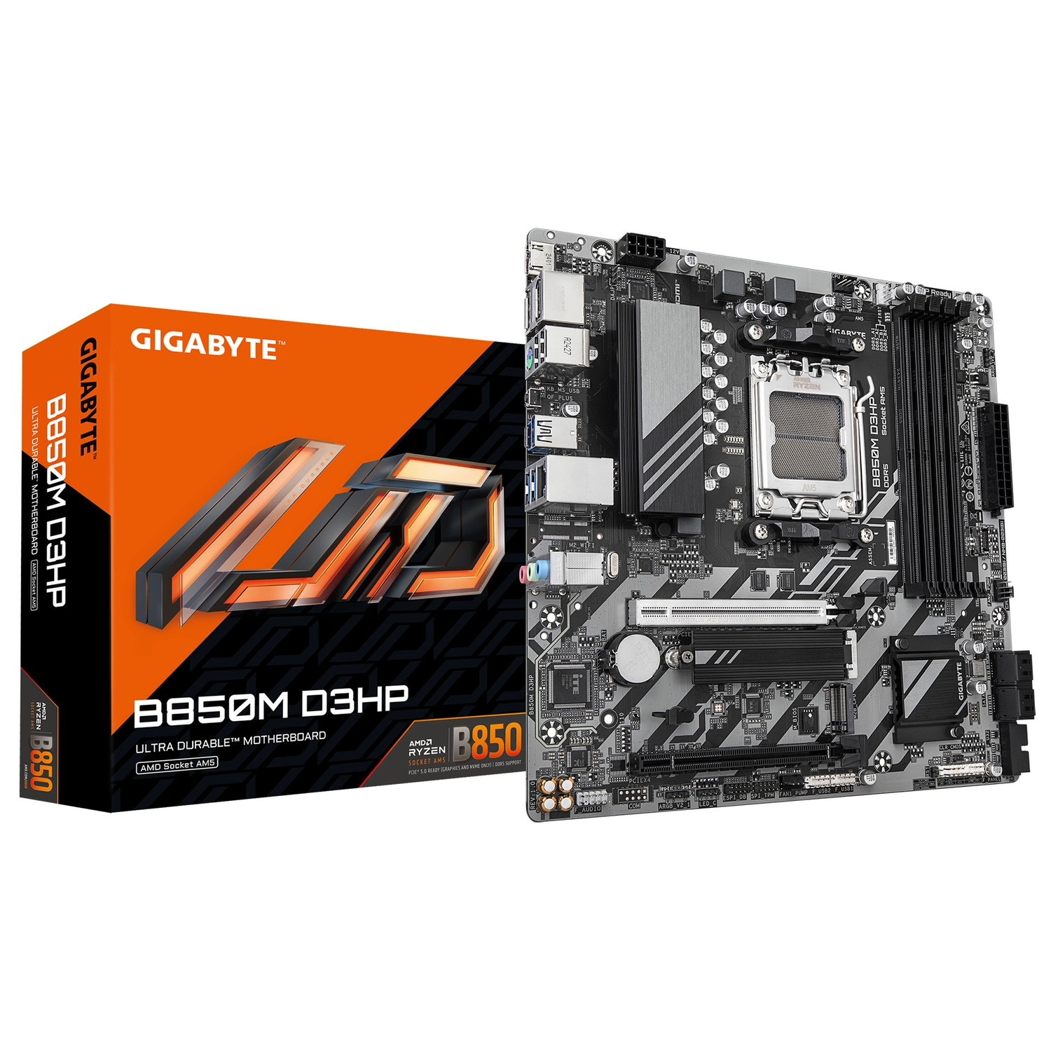 Motherboard Gigabyte B850m D3hp Am5 Ddr5