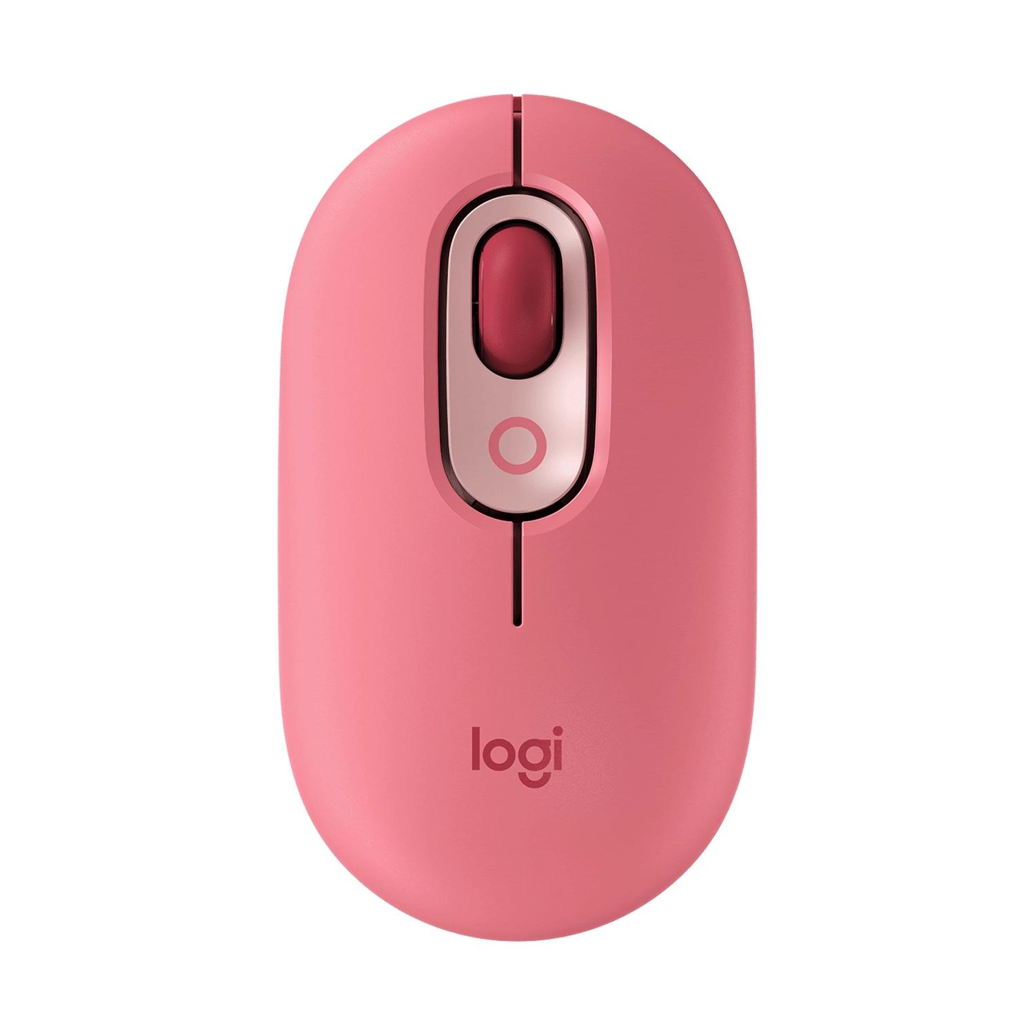 Mouse Inalámbrico Logitech Pop Rosa