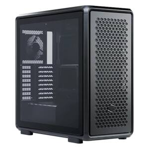 Gabinete Cooler Master Masterframe 600 4 Fans Mobius Aluminio Modular Black S/fuente