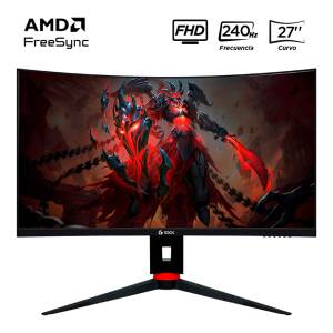 Monitor Teros Te-2764g Gaming 27" Curvo Va Fhd (1920 X 1080) 240hz 1ms