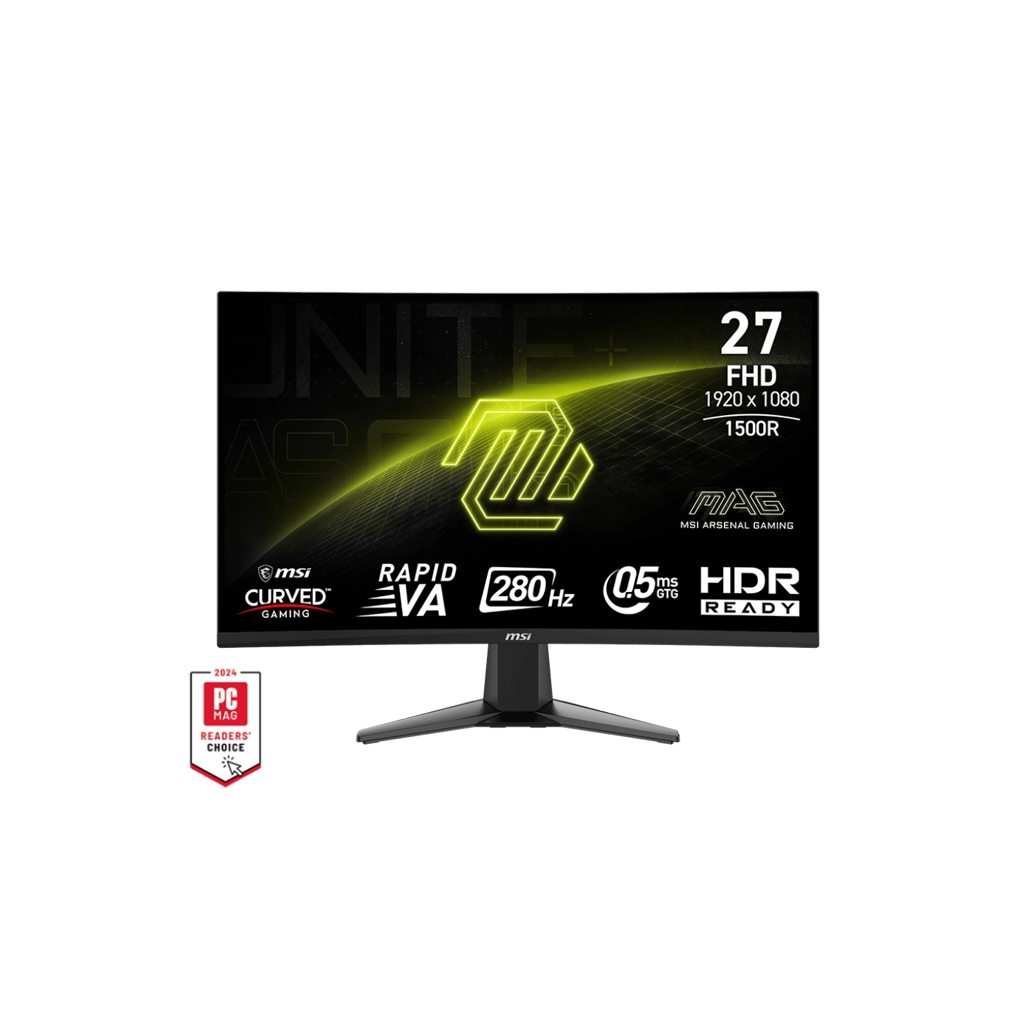 Monitor Msi Mag 276cxf 27" 280hz Curvo