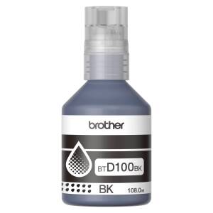 Botella De Tinta Brother Btd100 Negra