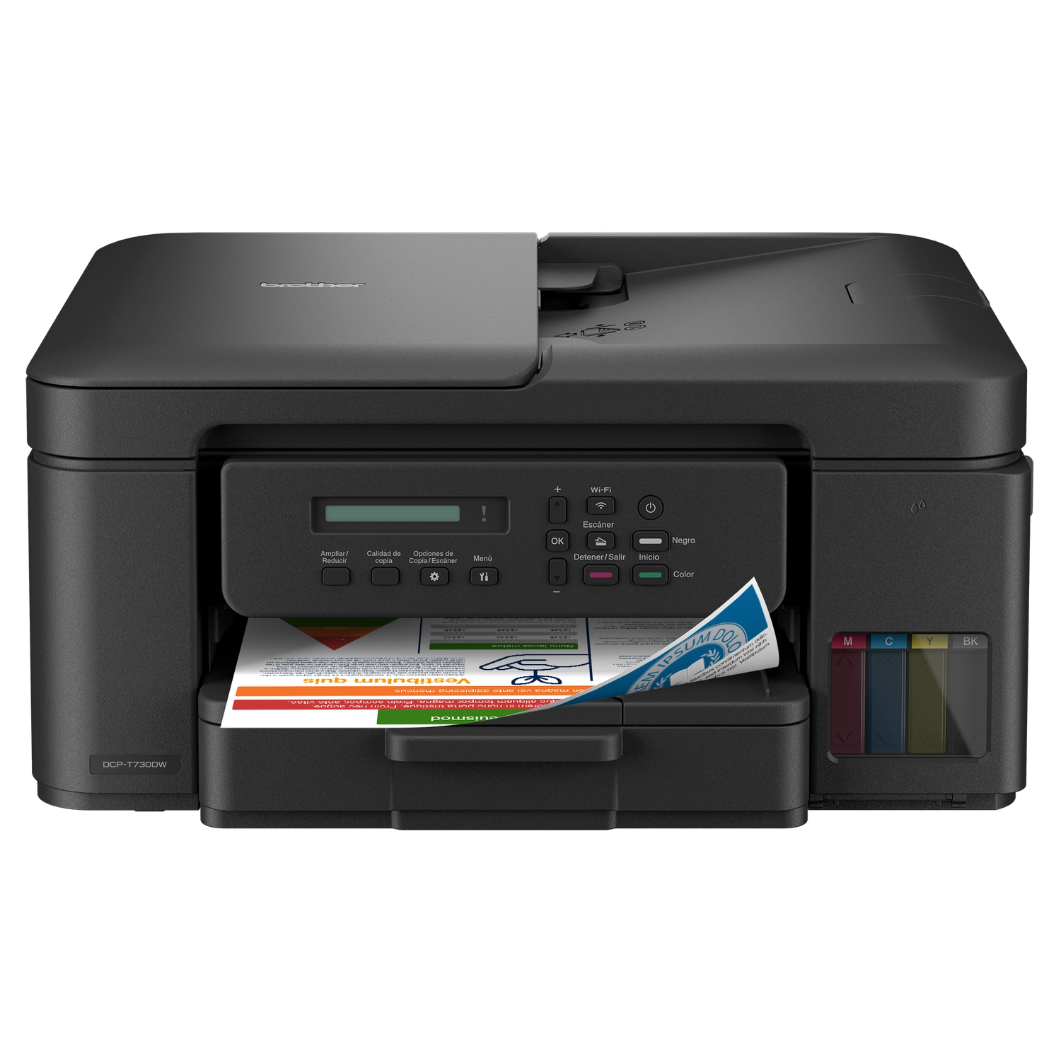 Impresora Brother T730dw Multifunción