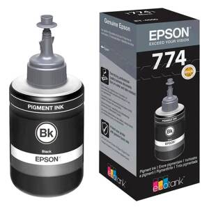 Botella De Tinta Epson 774 Negra