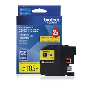 Cartucho Tinta Brother Lc105 Amarillo