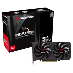 Placa De Video Powercolor Reaper Amd Radeon Rx 9060 Xt 16gb Gddr6