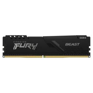 Memoria Ram Udimm Kingston Fury Beast 16gb Ddr4 3200 Mhz Cl16 1.35v Single Negro