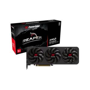 Placa De Video Powercolor Reaper Amd Radeon Rx 9070 Xt 16gb Gddr6