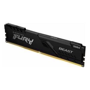 Memoria Ram Udimm Kingston Fury Beast 8gb Ddr4 3200 Mhz Cl16 1.35v Single Negro