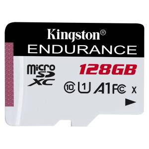 Tarjeta De Memoria Kingston High Endurance Microsdxc 128gb Uhs-i U1 V10 A1 95mb/s