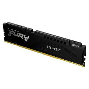 Memoria Ram Udimm Kingston Fury Beast 16gb Ddr5 6000mhz Cl36 1.35v Single Negro