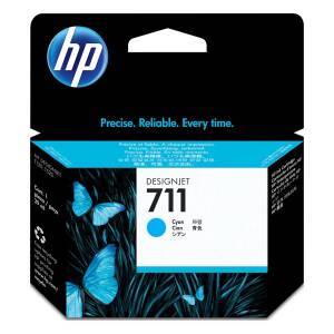 Cartucho De Tinta Plotter Hp 711 Cian